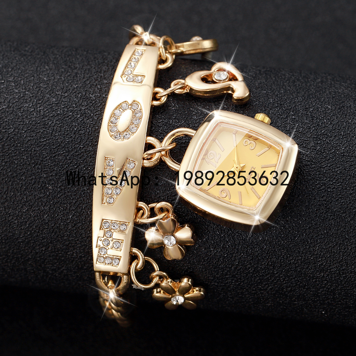 LYY  1/2PCS Women Fashion Luxu - مراجعة Luxury Watch With Arabic Numerals وسعره