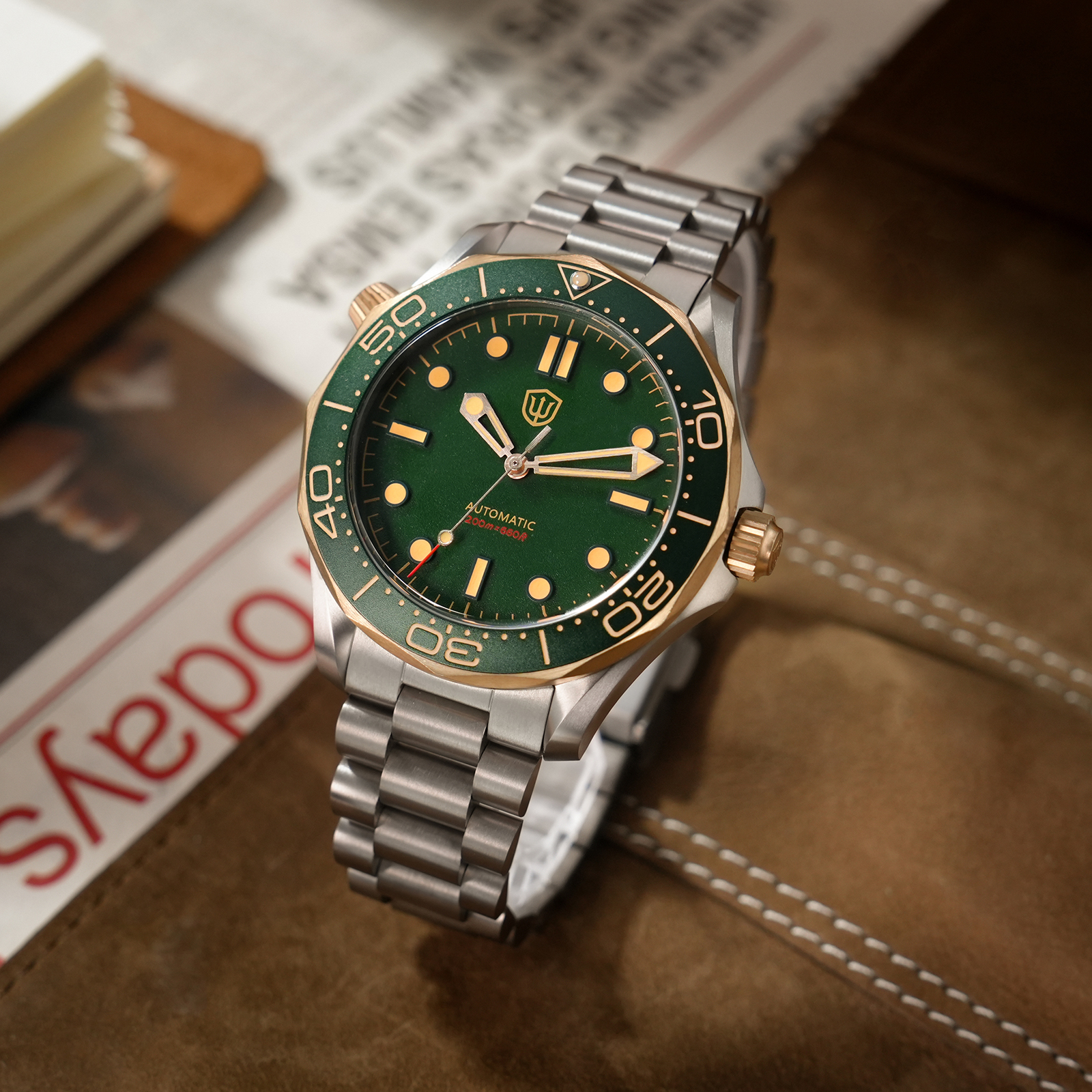 Watchdives WD007 V4 42Mm Titan - مراجعة Luxury Watch With Bracelet وسعره