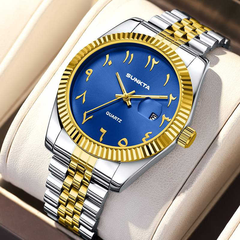 SUNKTA Top Brand Luxury Women' - مراجعة Luxury Watch With Arabic Numerals وسعره