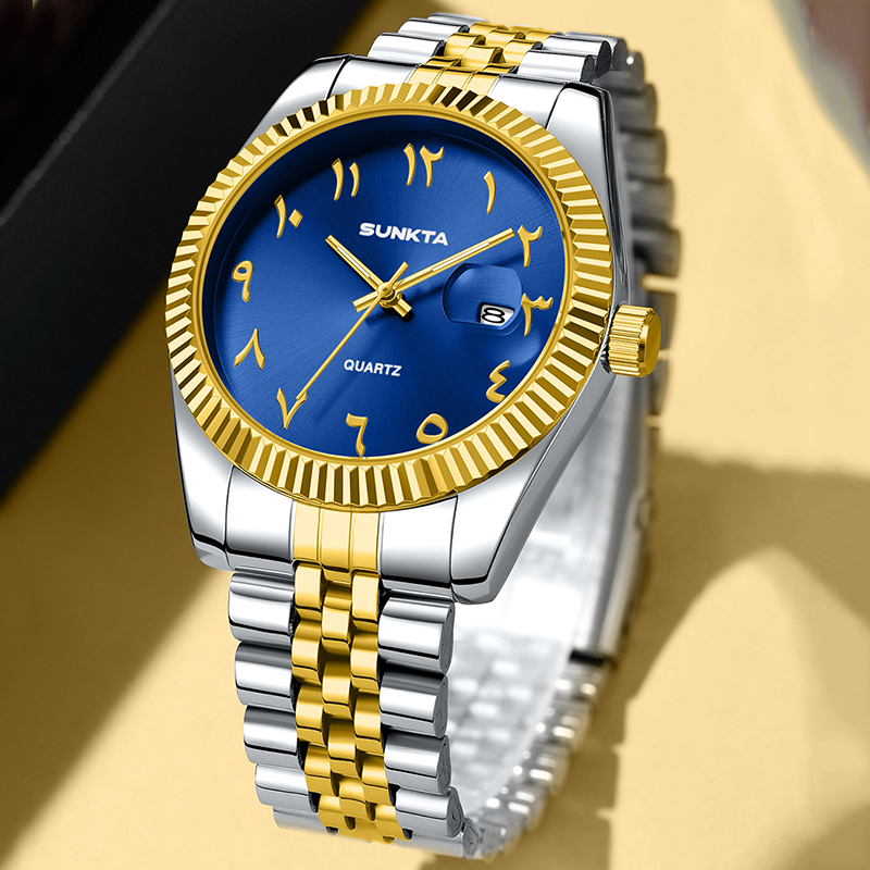 SUNKTA Top Brand Luxury Women' - مراجعة Luxury Watch With Arabic Numerals وسعره