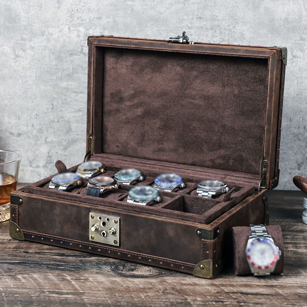 CONTACT'S FAMILY 8 Leather Cus - مراجعة Luxury Watch Case وسعره
