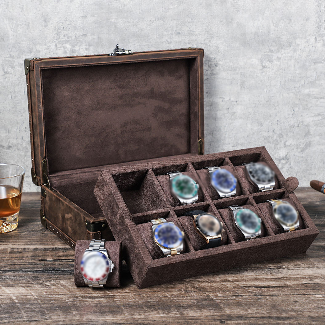 CONTACT'S FAMILY 8 Leather Cus - مراجعة Luxury Watch Case وسعره