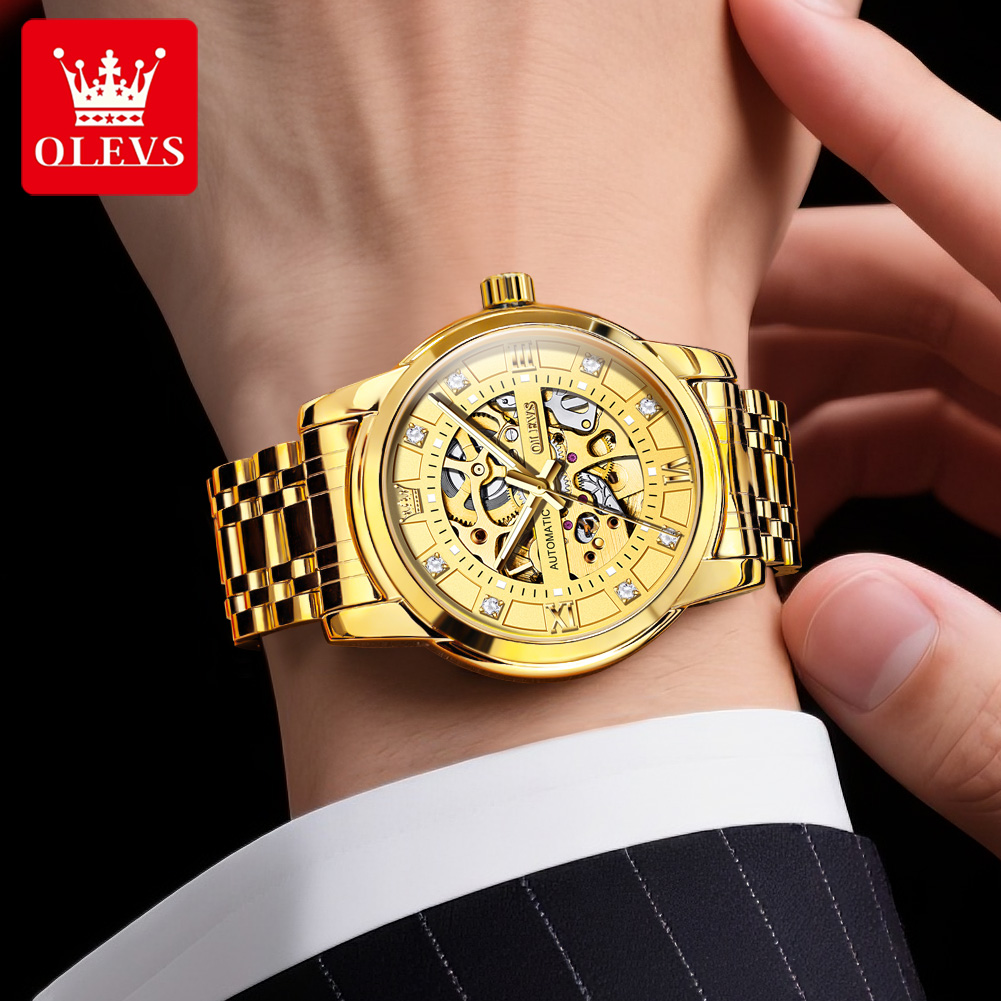 OLEVS 9901 Luxury Men Watch Hi - مراجعة Luxury Watch Hd وسعره