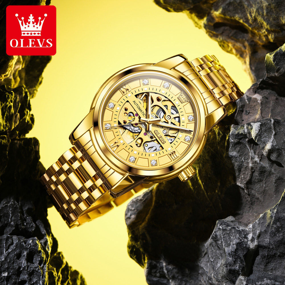 OLEVS 9901 Luxury Men Watch Hi - مراجعة Luxury Watch Hd وسعره
