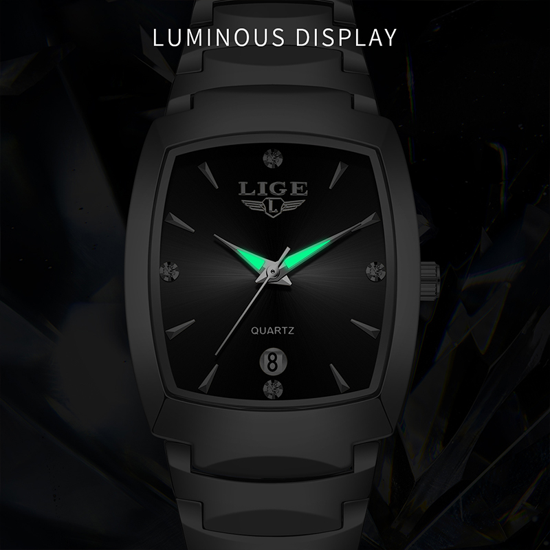 LIGE Watch women Business Luxu - مراجعة Luxury Watch With Bracelet وسعره