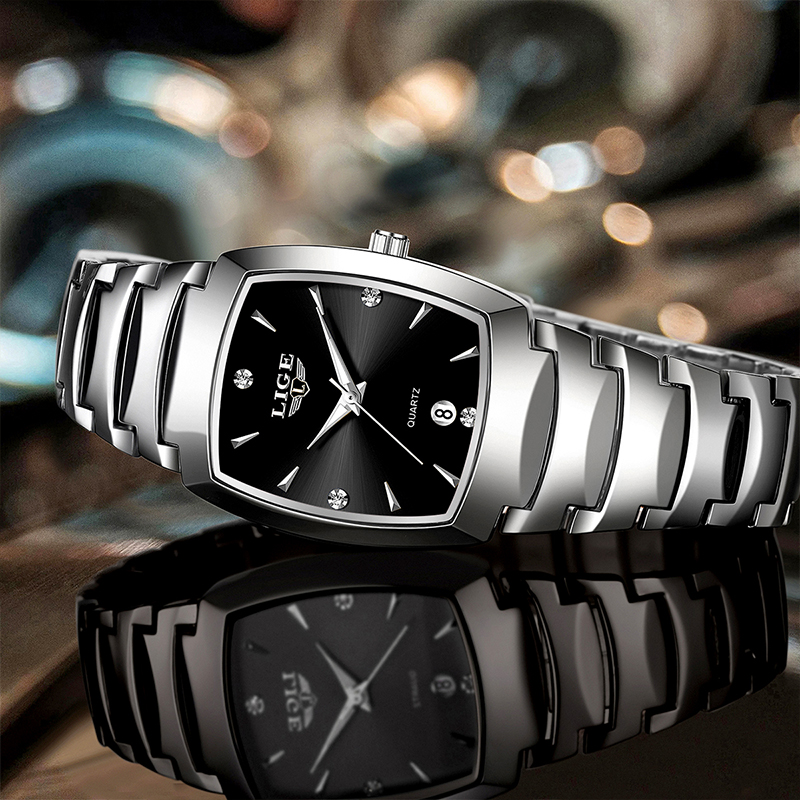 LIGE Watch women Business Luxu - مراجعة Luxury Watch With Bracelet وسعره