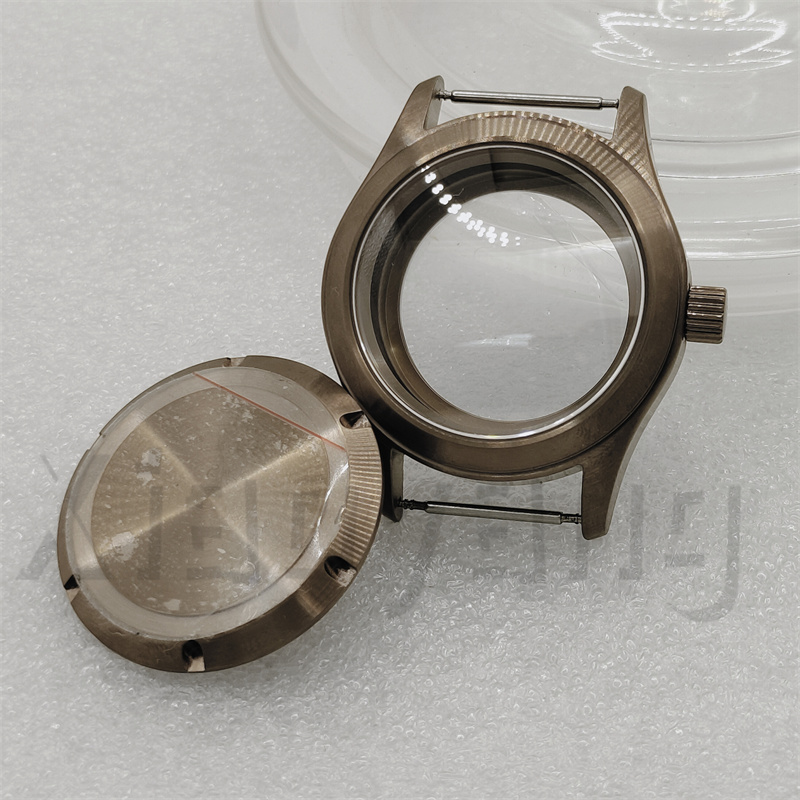 36MM/39MM Brushed Brass Bronze - مراجعة Bronze Case Watch وسعره