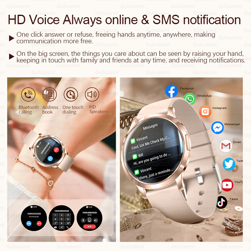 2025 New Bluetooth Call Smart  - مراجعة Luxury Watch Hd وسعره