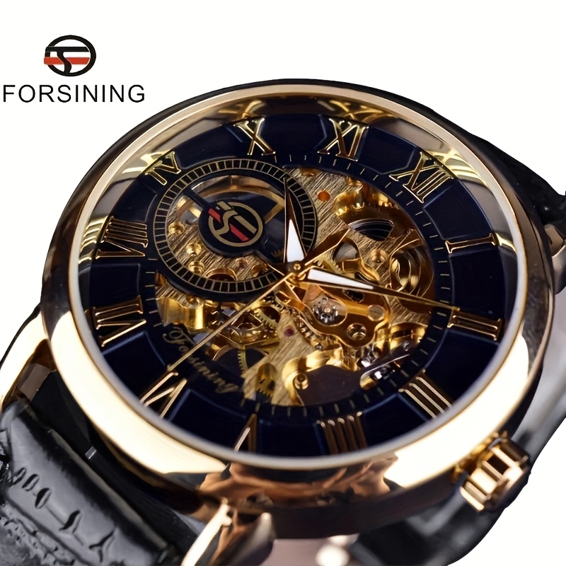 Forsining 3D Logo Design Hollo - مراجعة Luxury Watch Brands Logo وسعره