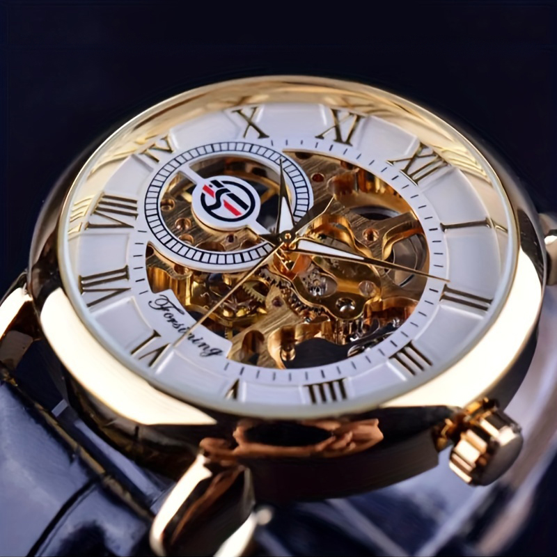 Forsining 3D Logo Design Hollo - مراجعة Luxury Watch Brands Logo وسعره