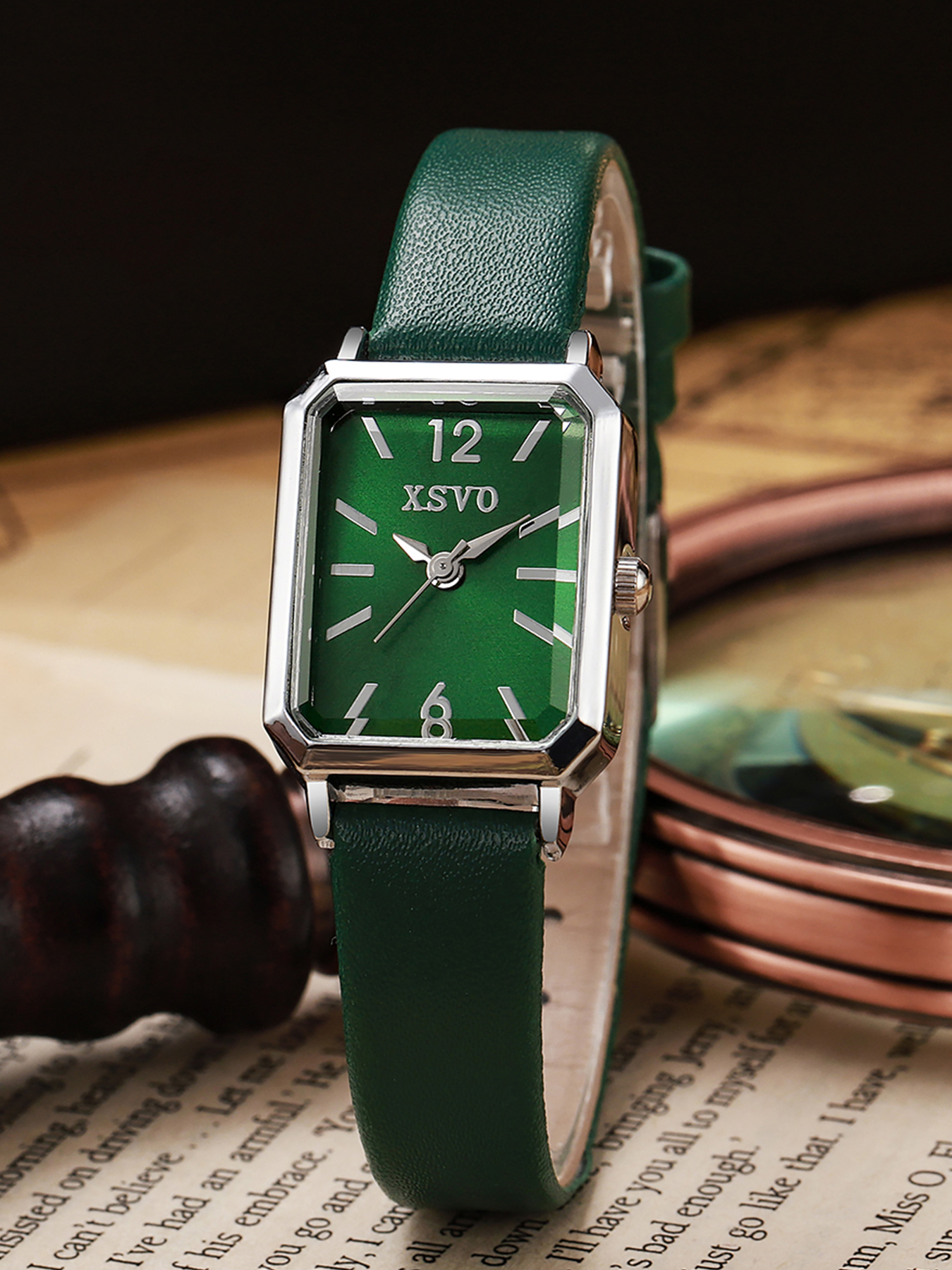 Vintage Silver Square Women's  - مراجعة Luxury Watch Vintage وسعره
