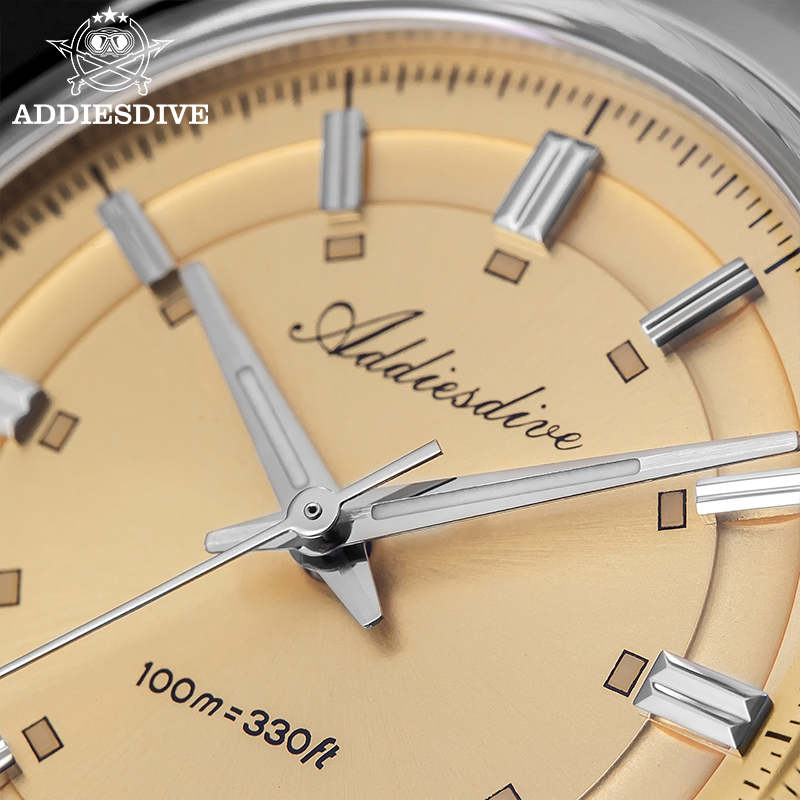ADDIESDIVE Luxury Men Quartz W - مراجعة Luxury Watch With Bracelet وسعره