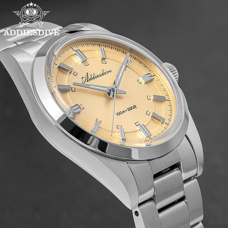 ADDIESDIVE Luxury Men Quartz W - مراجعة Luxury Watch With Bracelet وسعره