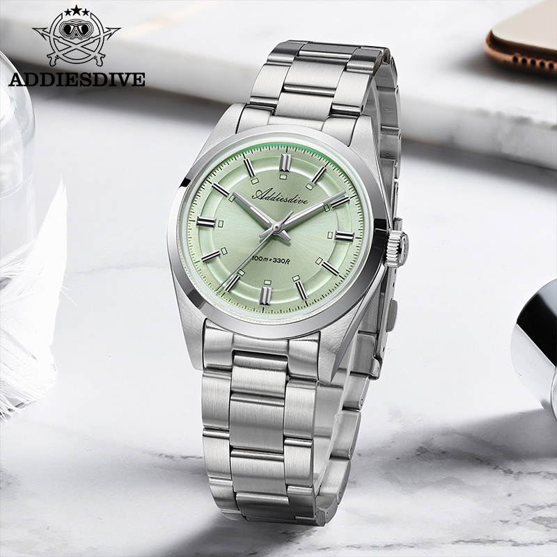 ADDIESDIVE Luxury Men Quartz W - مراجعة Luxury Watch With Bracelet وسعره