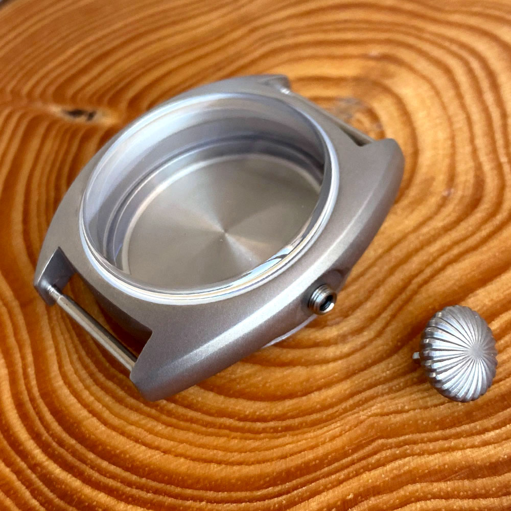 36mm CUSN8 bronze barrel shape - مراجعة Bronze Case Watch وسعره