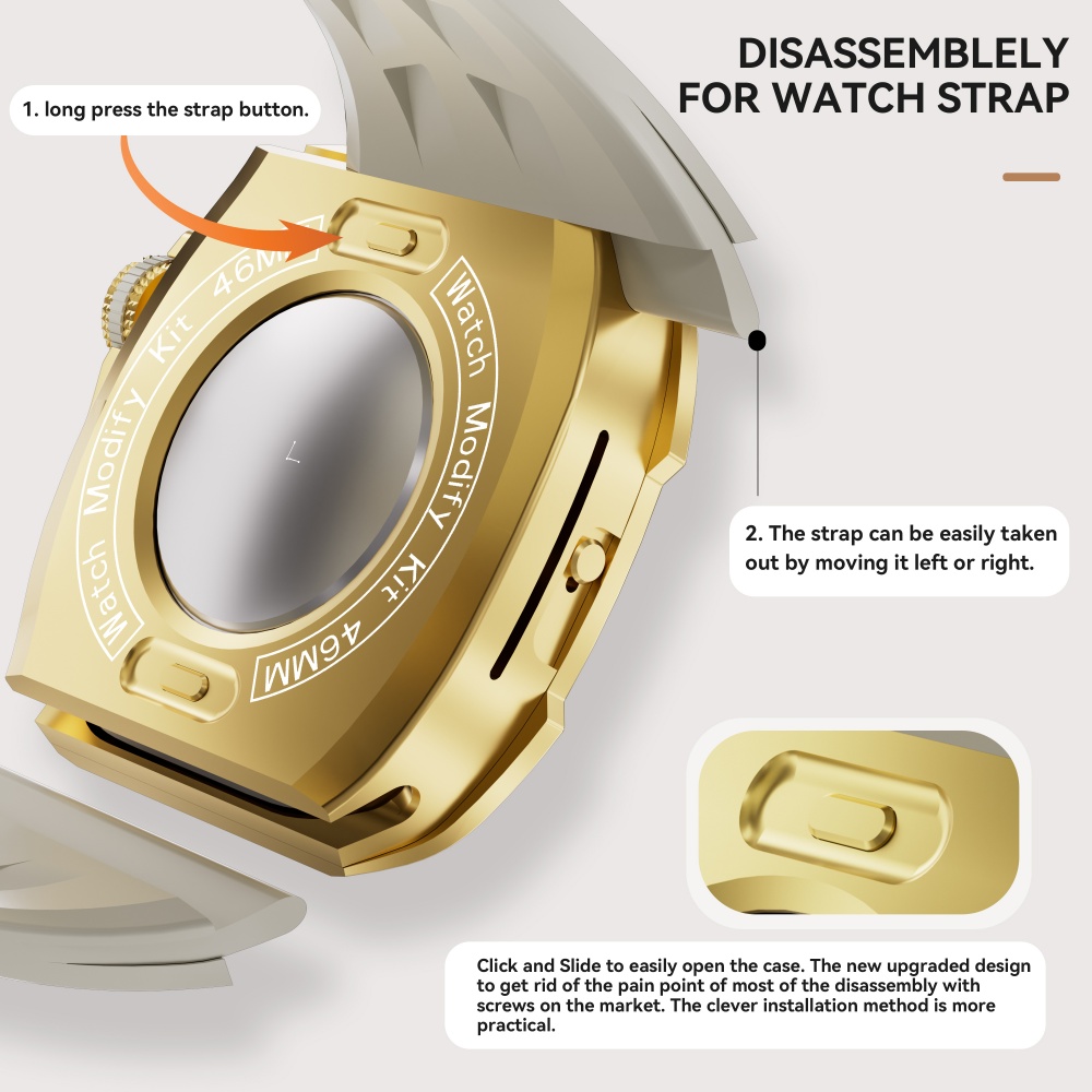 Luxury Case for Apple Watch Se - مراجعة Luxury Watch Case وسعره