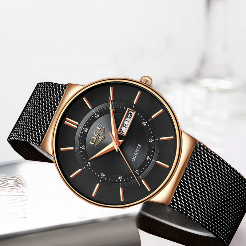 LIGE Women Watches Luxury Bran - مراجعة Luxury Watch Exhibition وسعره
