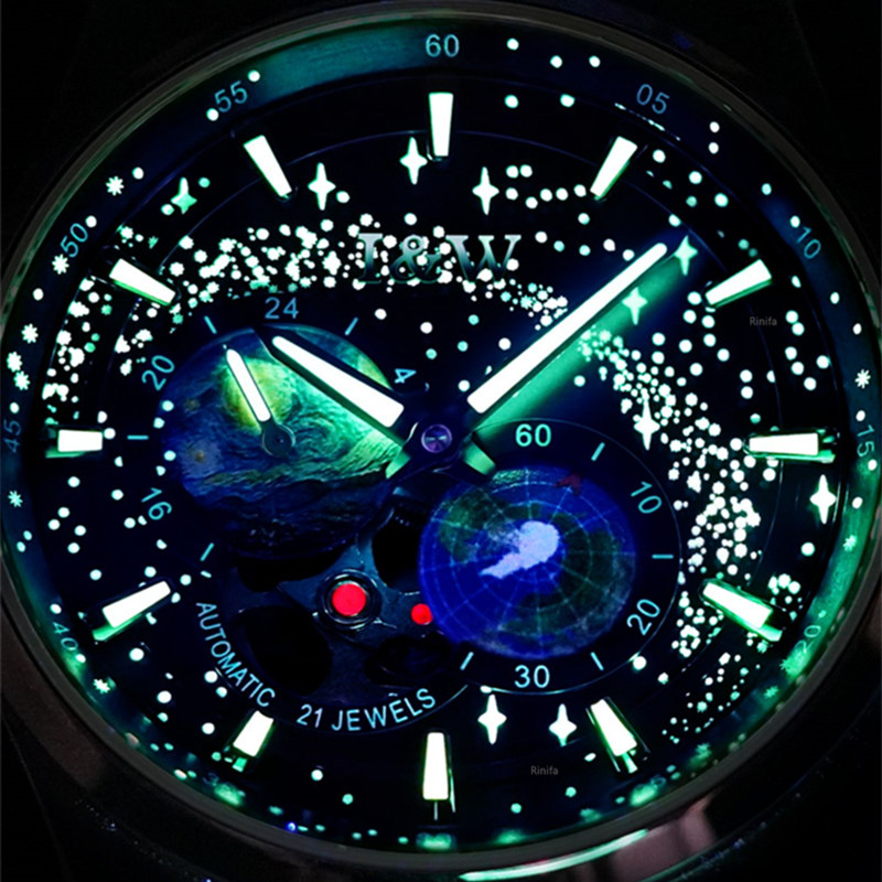 Switzerland I&W Mechanical Wat - مراجعة Luxury Watch Hd وسعره