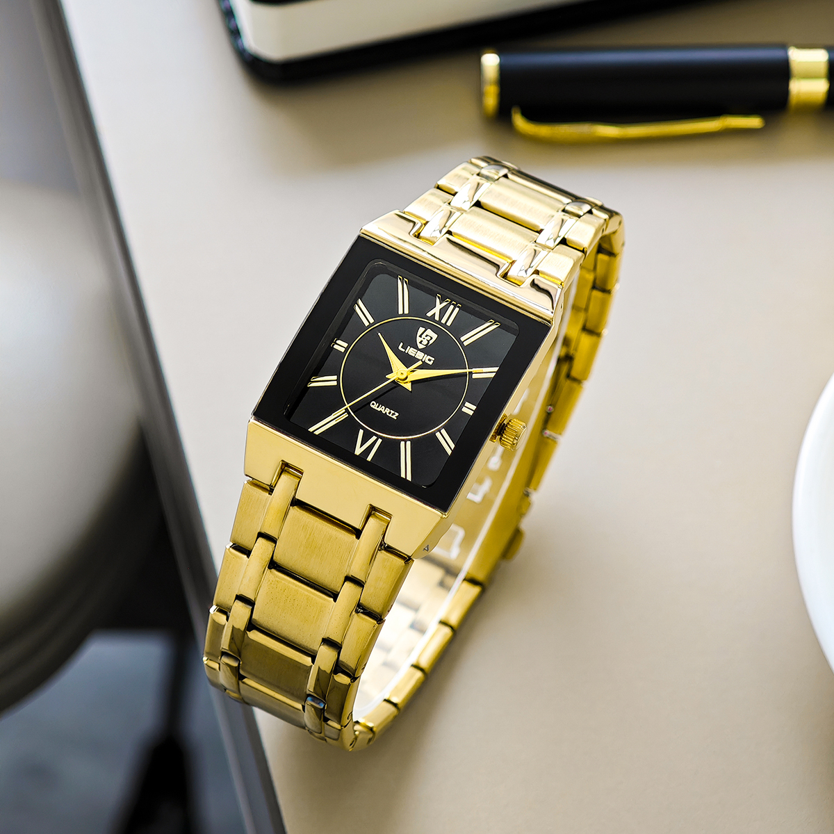 LIEBIG Fashion Simple Stainles - مراجعة Luxury Watch List وسعره