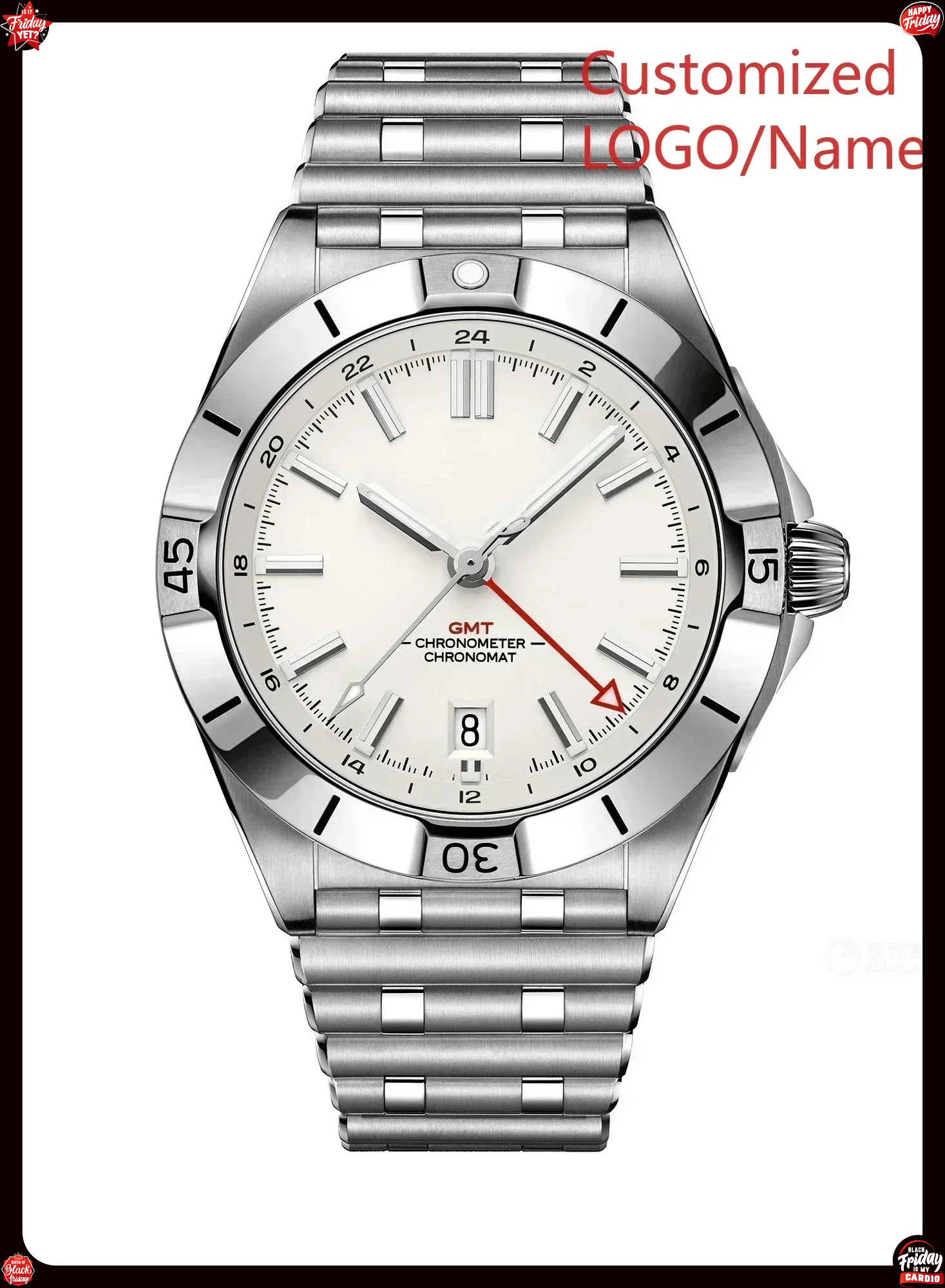 A989 Store Customized Watch  S - مراجعة Luxury Watch With Bracelet وسعره
