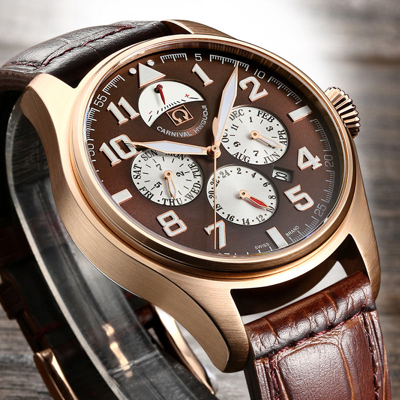 CARNIVAL Brand Luxury Japan MI - مراجعة Luxury Watch Japan Brand وسعره