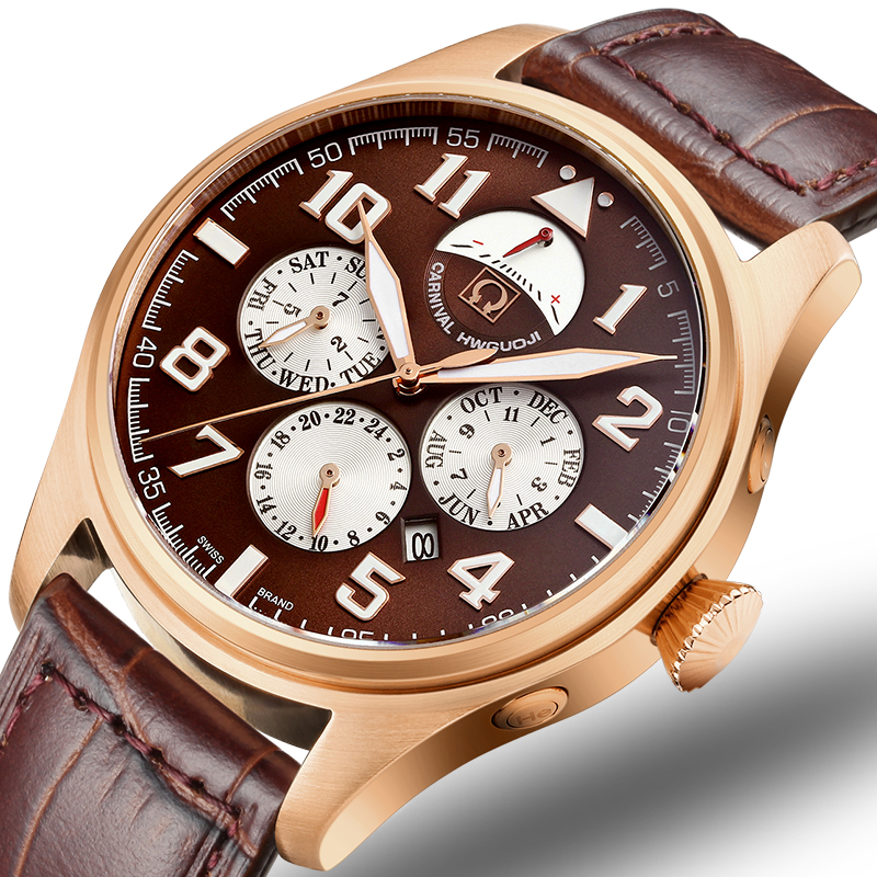 CARNIVAL Brand Luxury Japan MI - مراجعة Luxury Watch Japan Brand وسعره