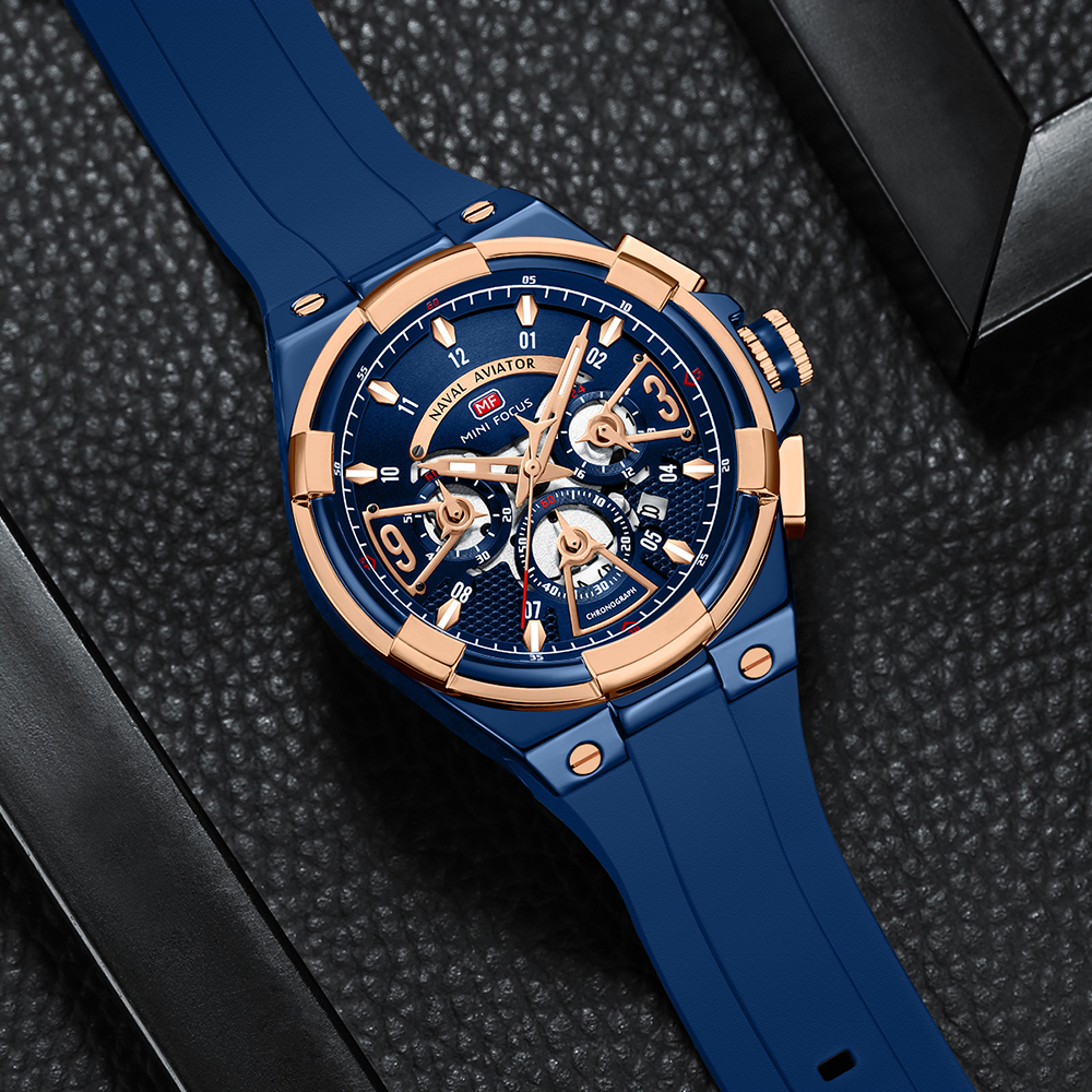 MINI FOCUS Mens Watches Brand  - مراجعة Luxury Watch Exhibition وسعره