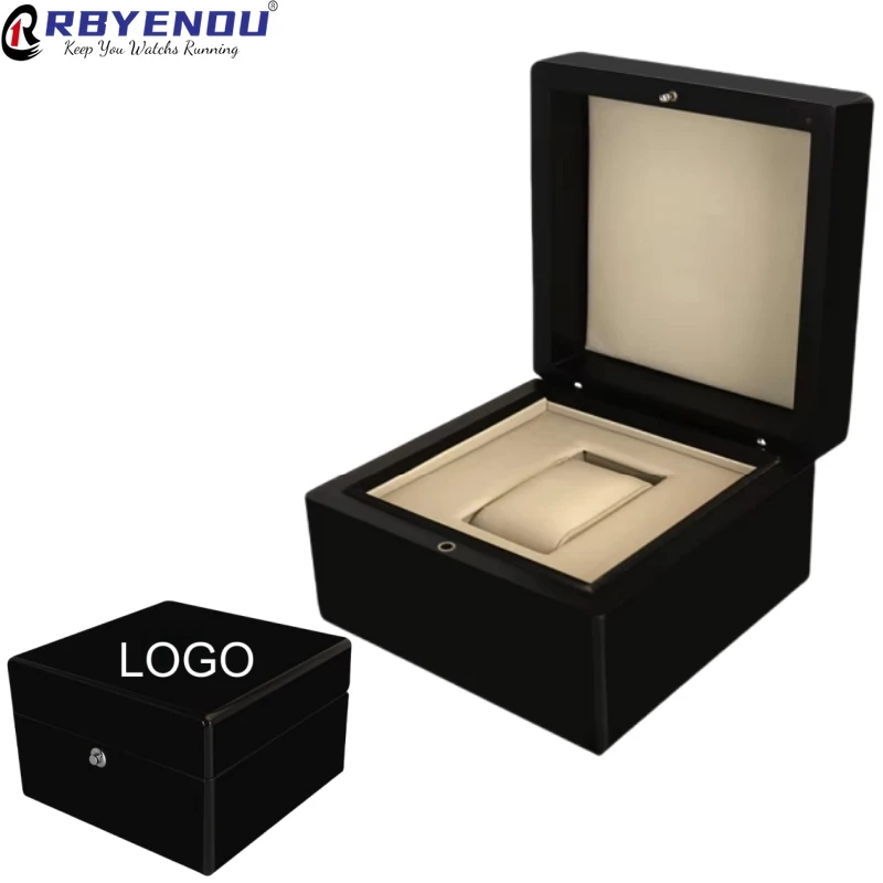 Luxury Wooden Customizable Log - مراجعة Luxury Watch Brands Logo وسعره