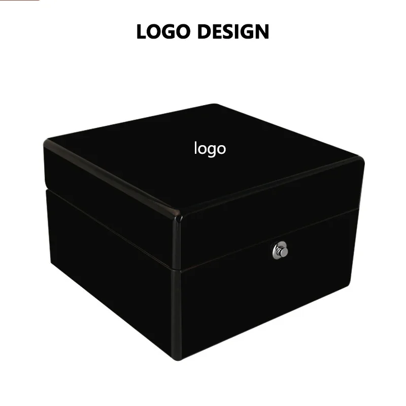 Luxury Wooden Customizable Log - مراجعة Luxury Watch Brands Logo وسعره
