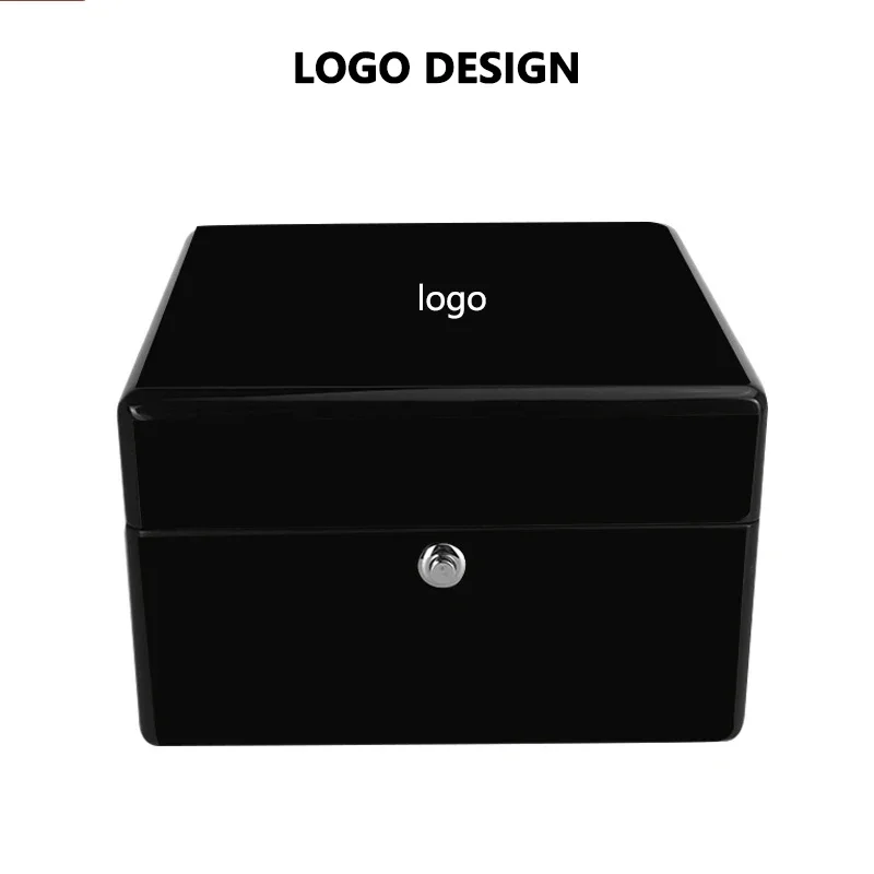 Luxury Wooden Customizable Log - مراجعة Luxury Watch Brands Logo وسعره
