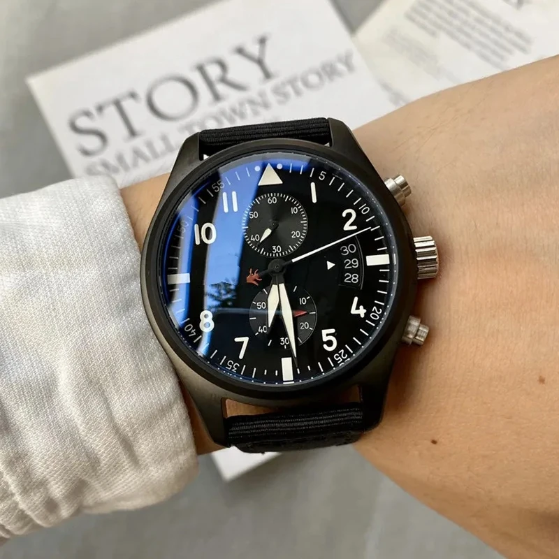 High quality luxury men's quar - مراجعة Luxury Watch With Bracelet وسعره