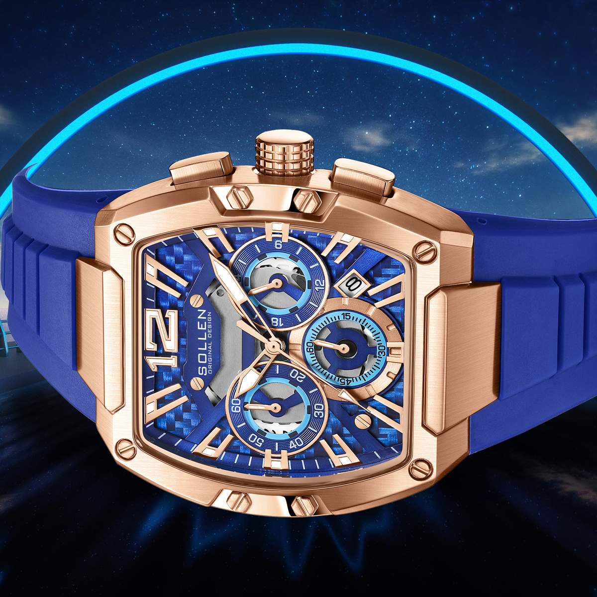 SOLLEN Luxury Brand Japan Quar - مراجعة Luxury Watch Japan Brand وسعره