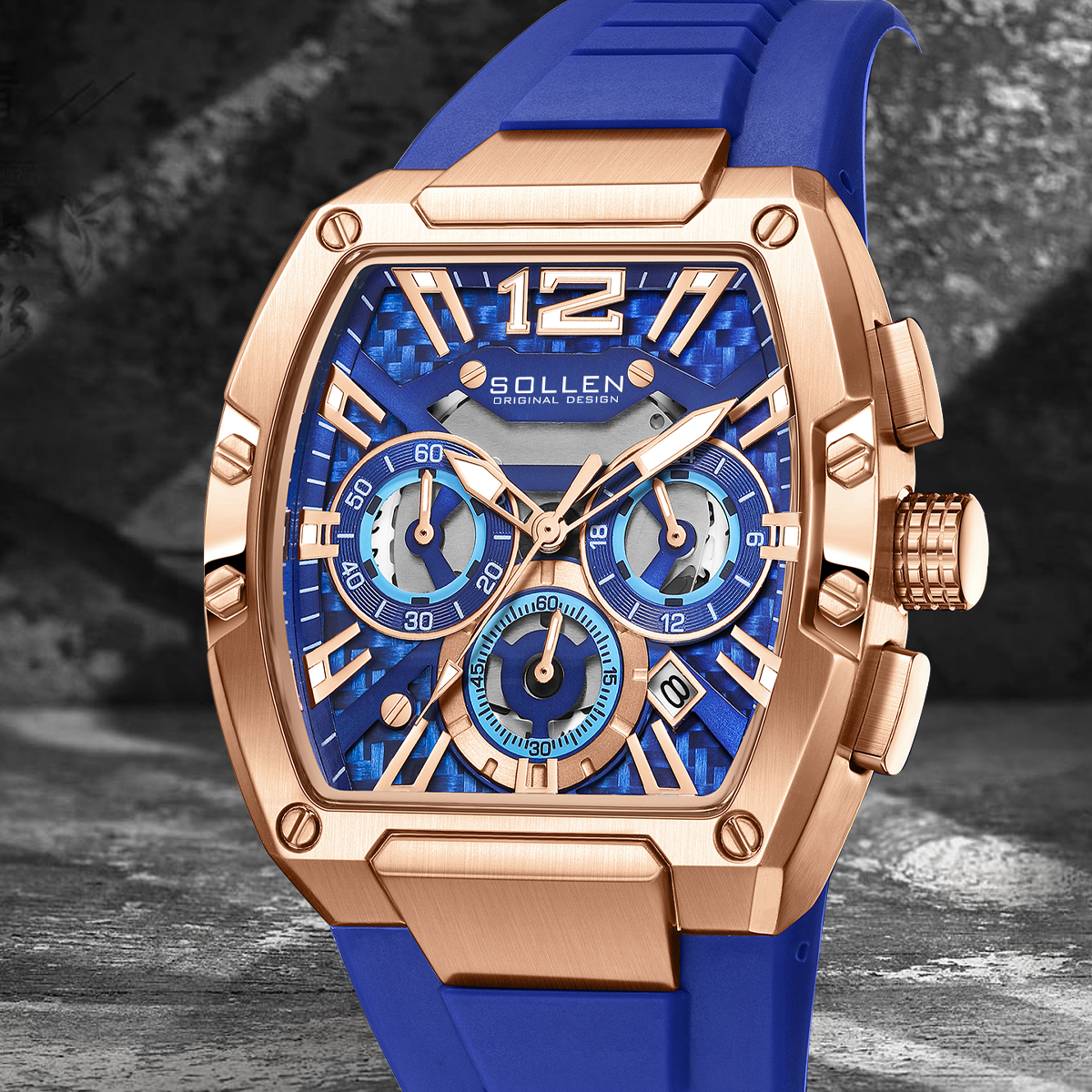 SOLLEN Luxury Brand Japan Quar - مراجعة Luxury Watch Japan Brand وسعره