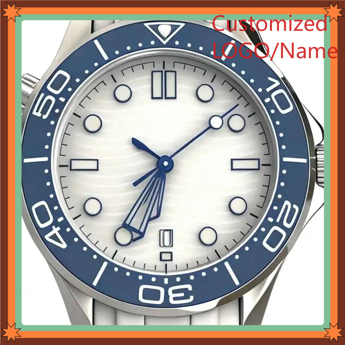 A989 Store 40mm Men's Automati - مراجعة Luxury Watch With Bracelet وسعره