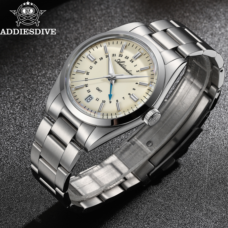 ADDIESDIVE Luxury Men's Analog - مراجعة Luxury Watch With Bracelet وسعره