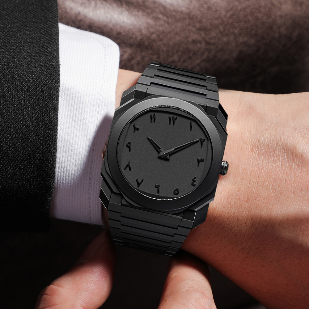 Arabic Numerals Ultra-Thin Lar - مراجعة Luxury Watch With Arabic Numerals وسعره