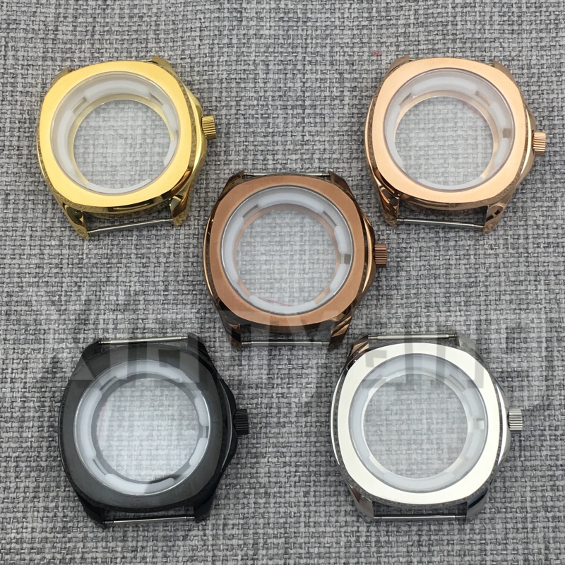 40mm PVD Brass Bronze Watch Ca - مراجعة Bronze Case Watch وسعره