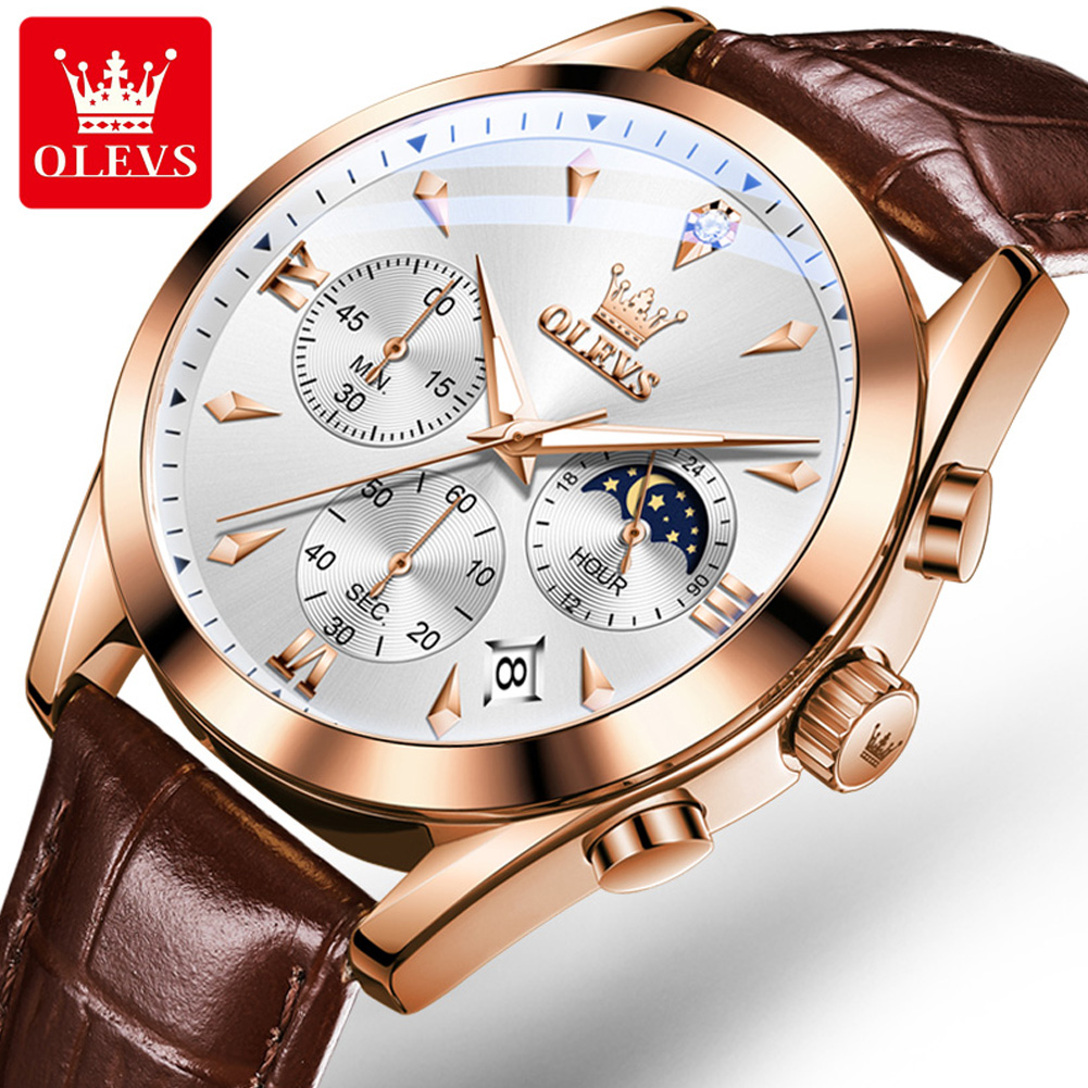 OLEVS Brand New Fashion Quartz - مراجعة Luxury Watch Exhibition وسعره