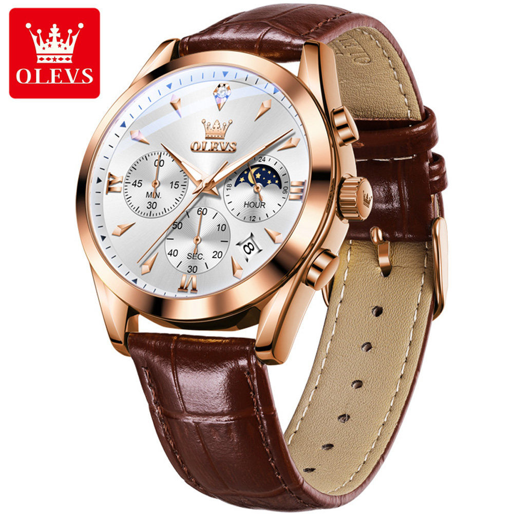 OLEVS Brand New Fashion Quartz - مراجعة Luxury Watch Exhibition وسعره