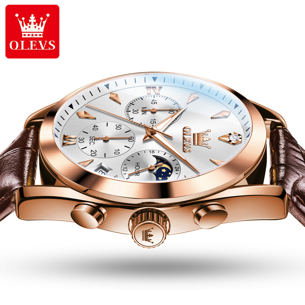 OLEVS Brand New Fashion Quartz - مراجعة Luxury Watch Exhibition وسعره