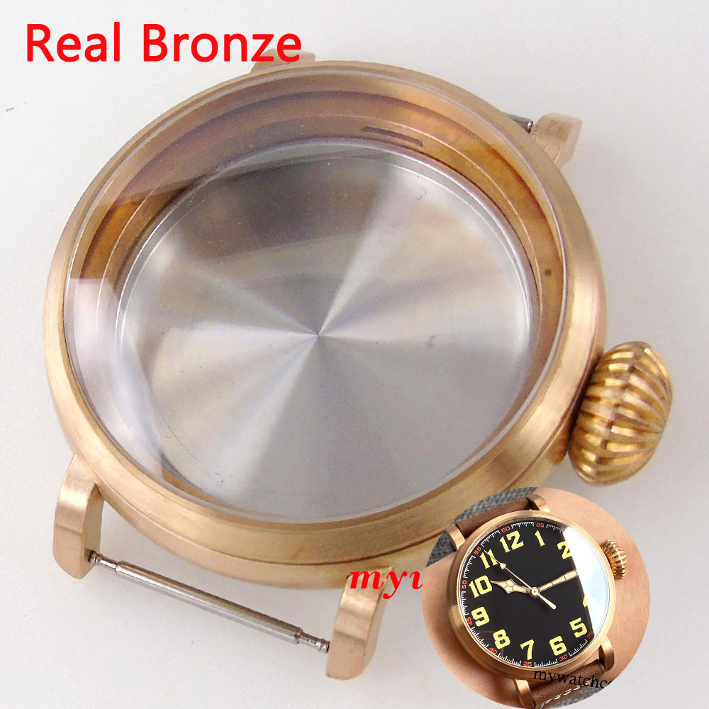 100m Waterproof New Big Cusn8  - مراجعة Bronze Case Watch وسعره