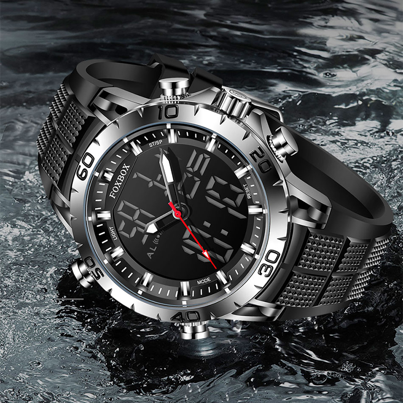 FOXBOX Mens Watches Sports Top - مراجعة Luxury Watch Exhibition وسعره