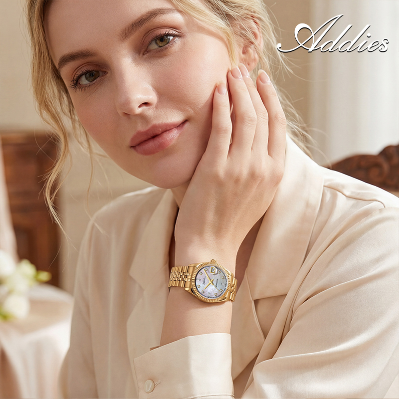 ADDIES 585 Quartz Women's Watc - مراجعة Luxury Watch With Bracelet وسعره
