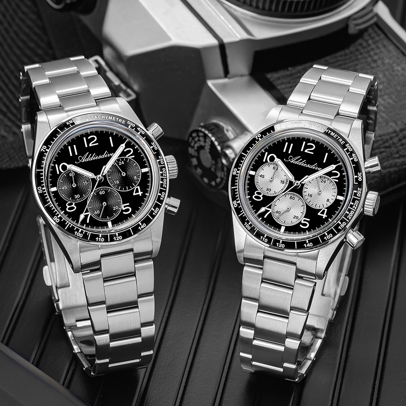 ADDIESDIVE Men Luxury Chronogr - مراجعة Luxury Watch Vintage وسعره