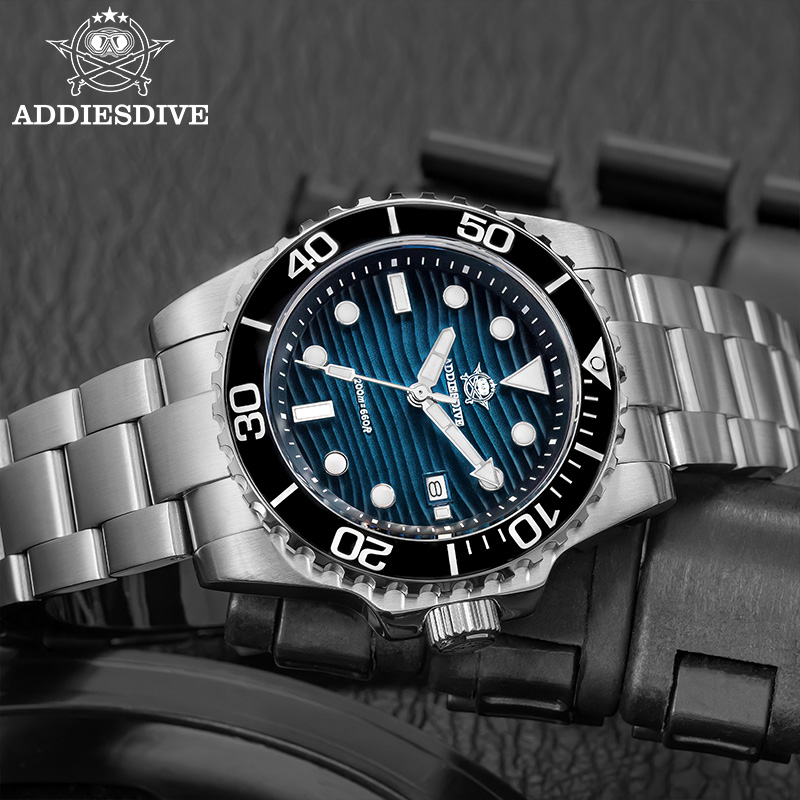ADDIESDIVE Men's 2115 Quartz W - مراجعة Luxury Watch Case وسعره