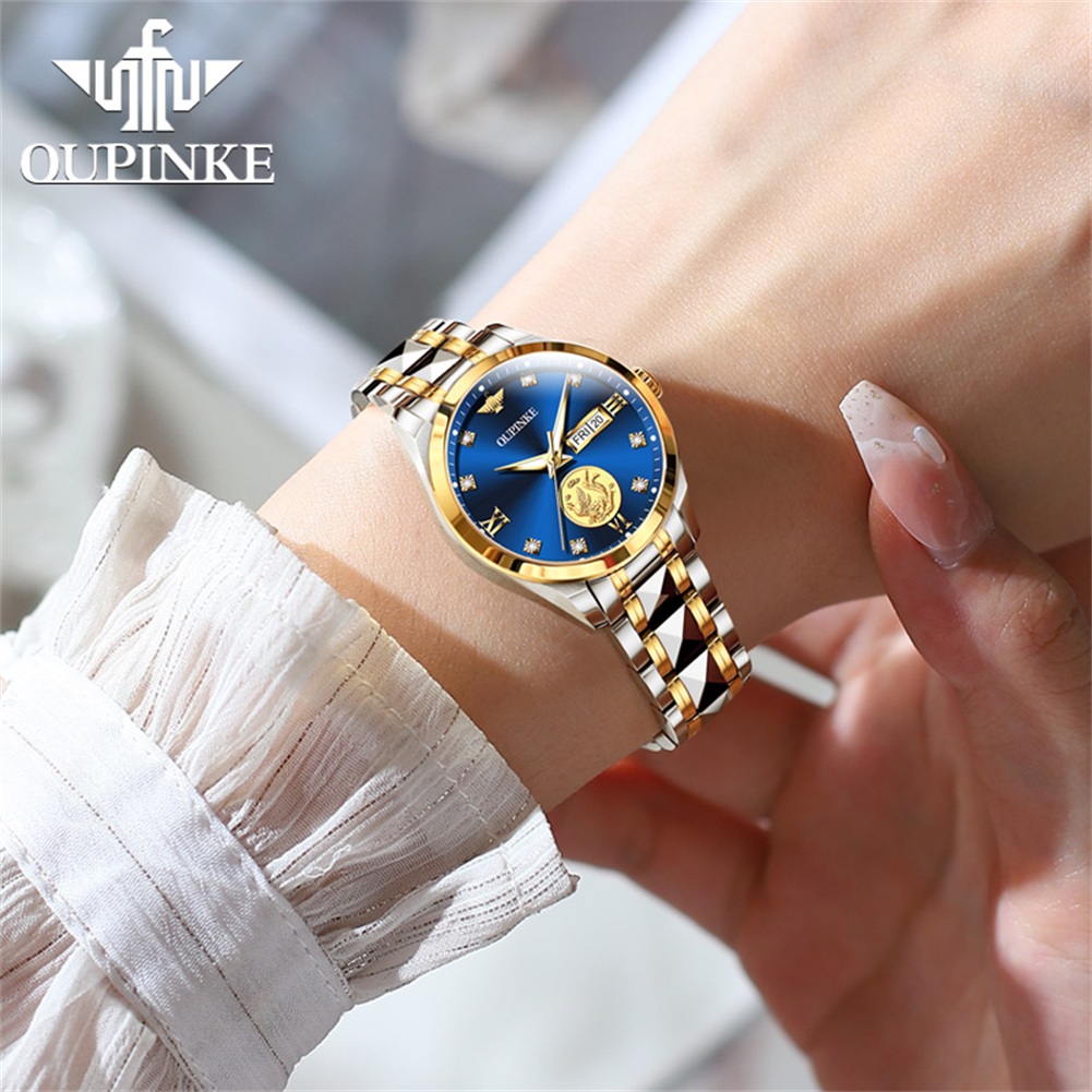 OUPINKE Women's Watches Elegan - مراجعة Luxury Watch Brands Logo وسعره