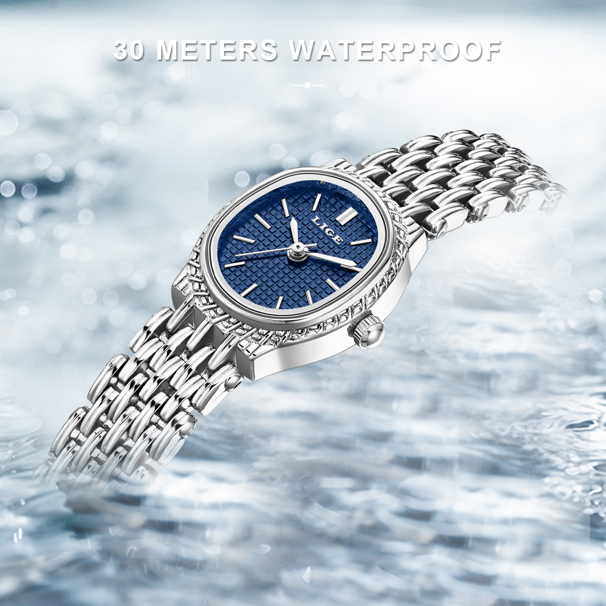 LIGE Fashion Elegant Quartz Wo - مراجعة Luxury Watch With Bracelet وسعره