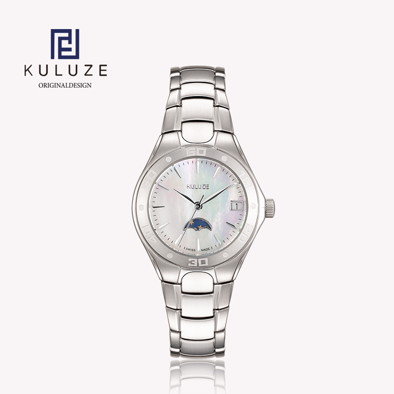 KULUZE Titanium Lady Watch Swi - مراجعة Luxury Watch Exhibition وسعره