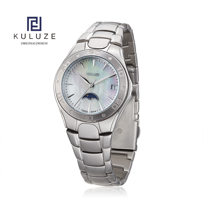KULUZE Titanium Lady Watch Swi - مراجعة Luxury Watch Exhibition وسعره
