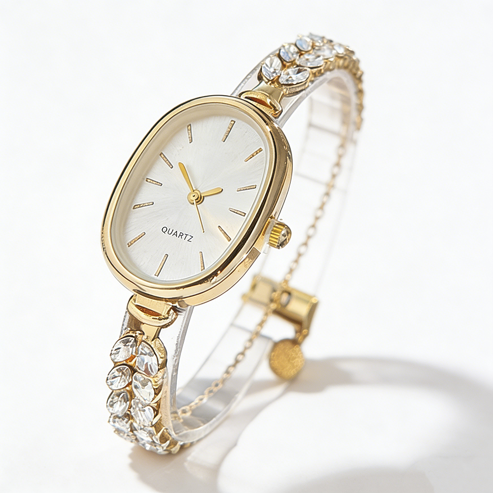 Fashion Oval Dial Women's Quar - مراجعة Luxury Watch Events وسعره